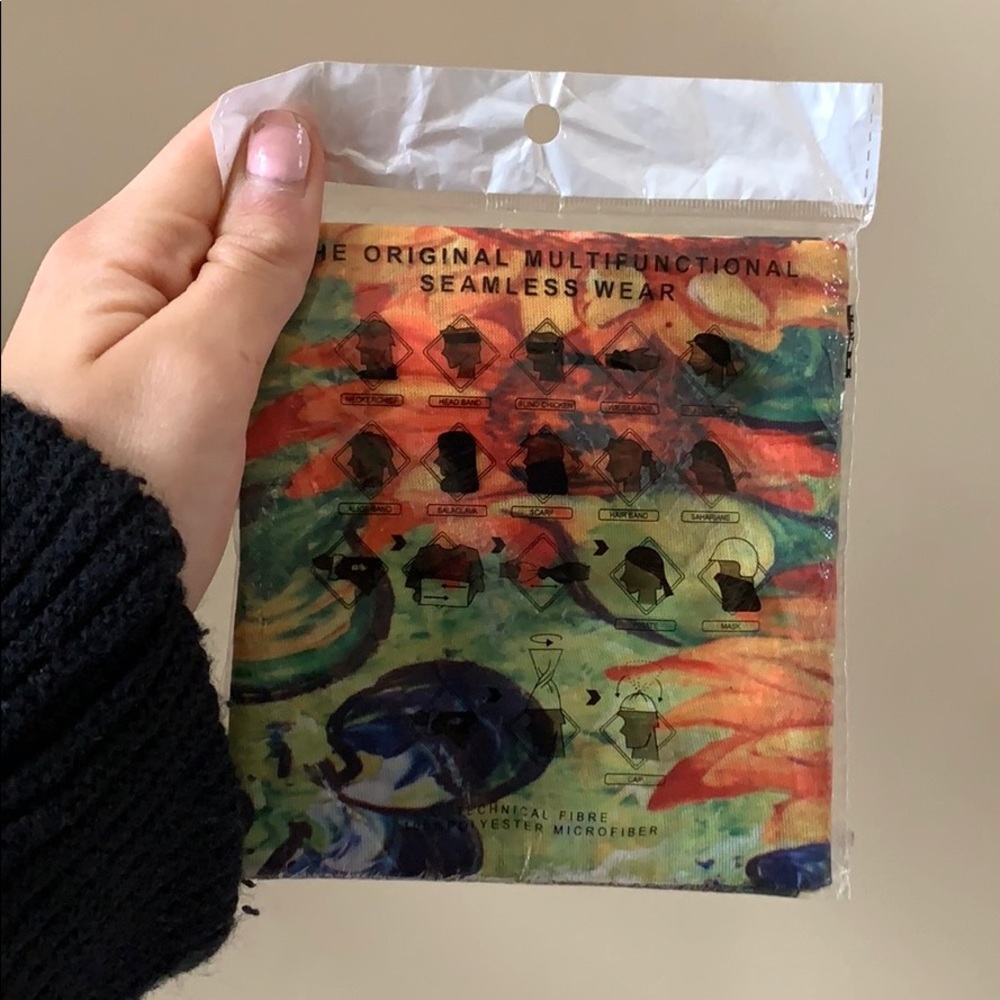 Aster June multi purpose headbands/ face shields